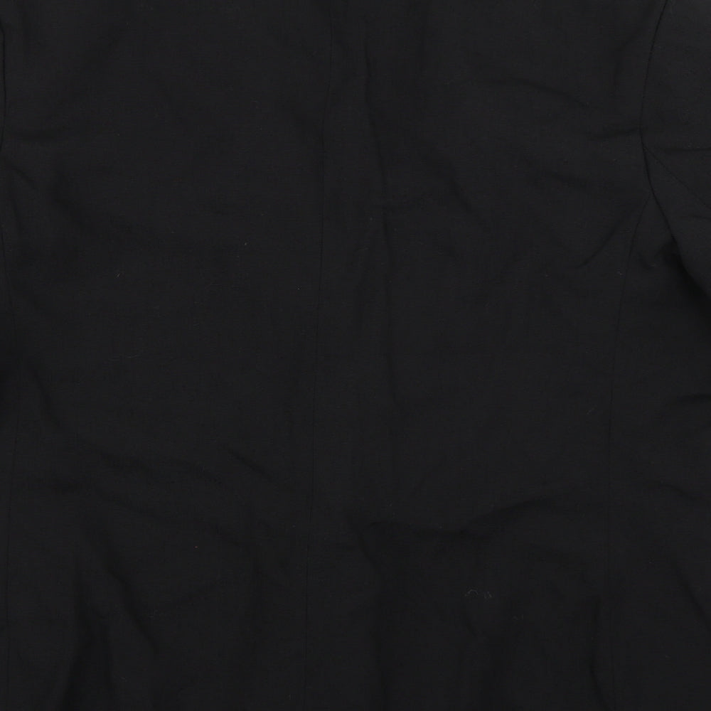 Mens UK Size 42 St Michael Regular Black Suit Jacket