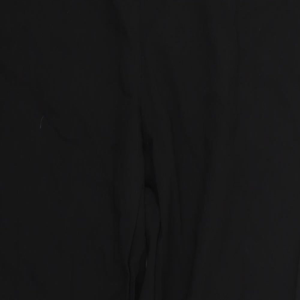 Womens UK Size 14 John Lewis Regular Fit  Black Trousers