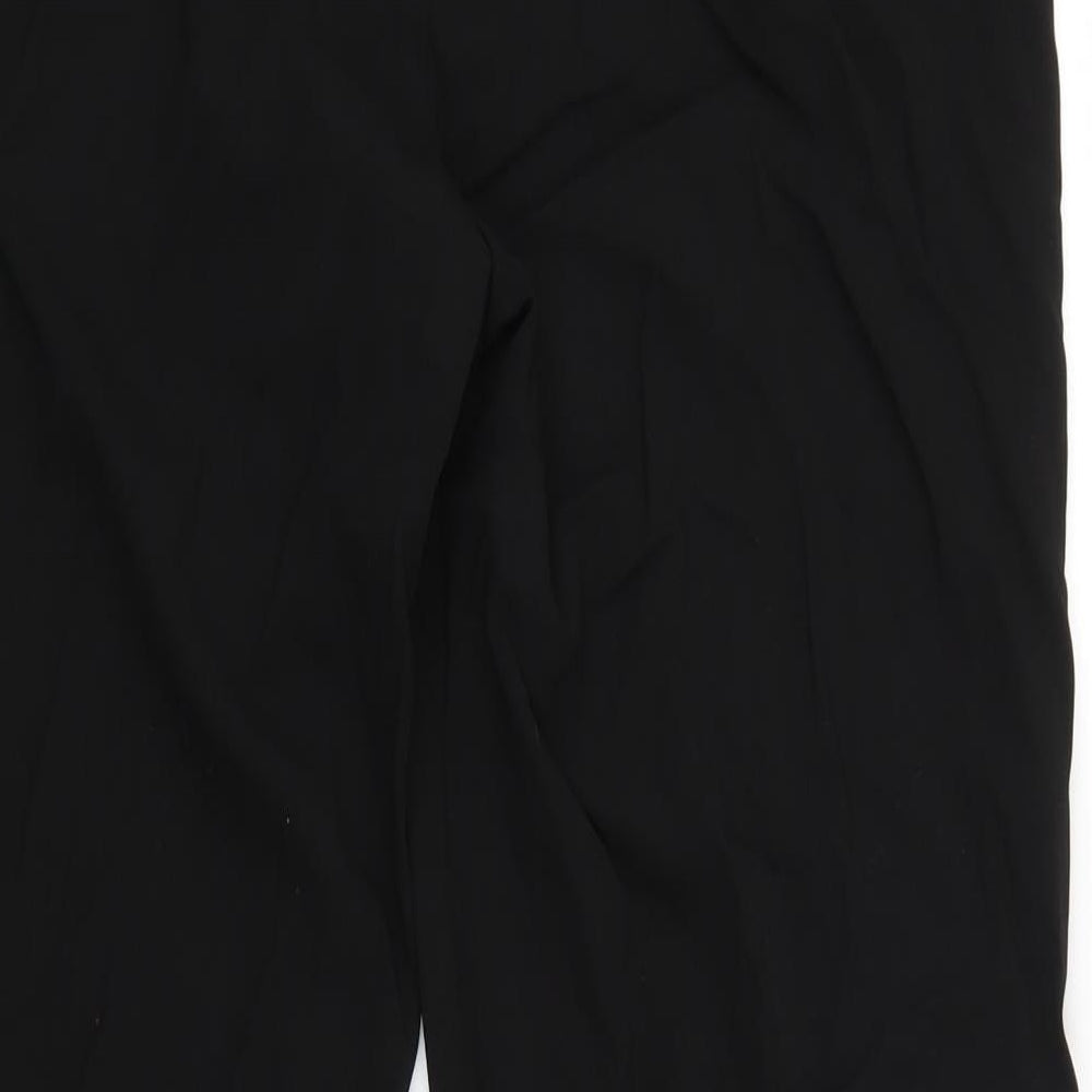 Womens UK Size 14 John Lewis Regular Fit  Black Trousers