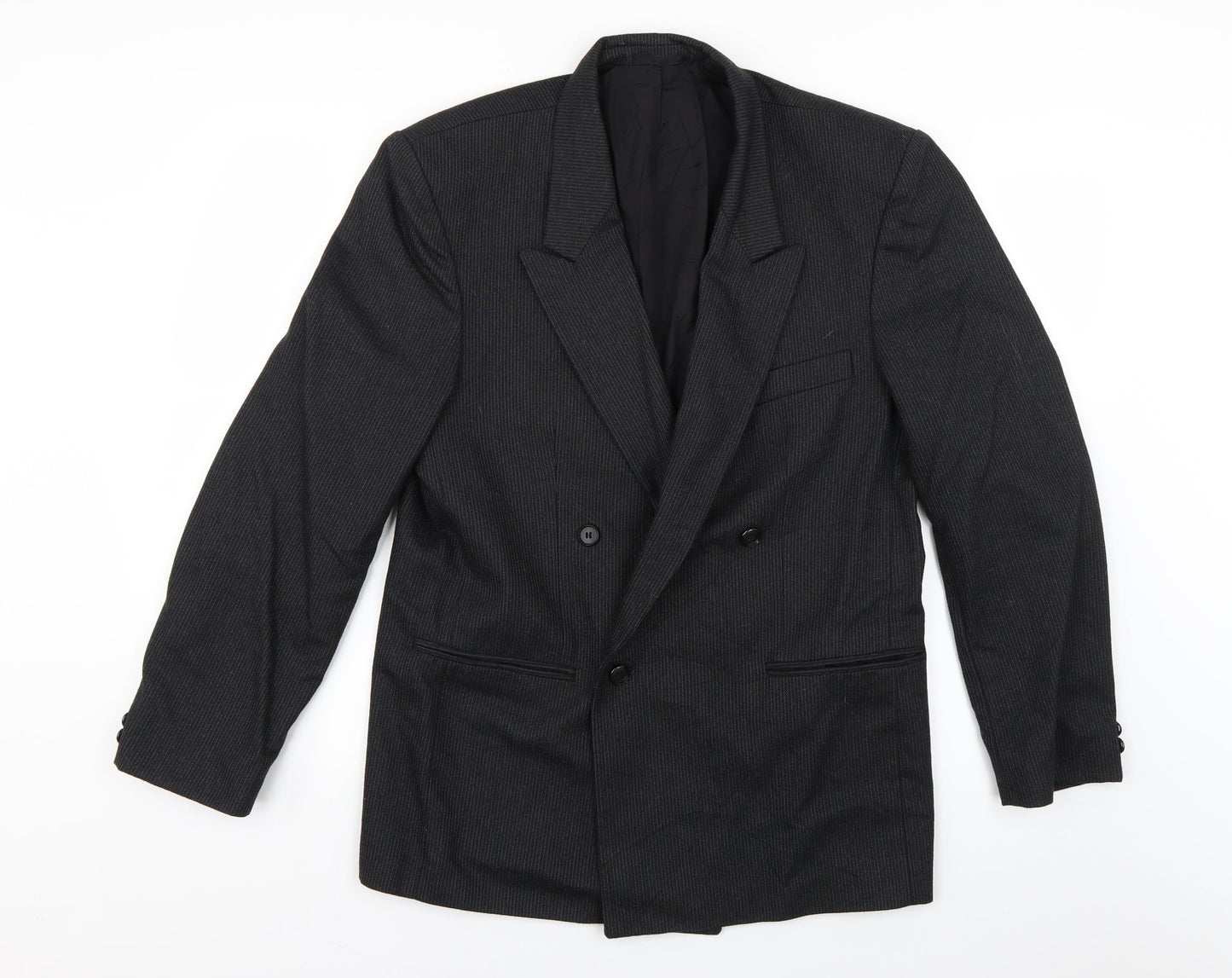 Mens UK Size 36 Preworn Regular Grey Suit Jacket