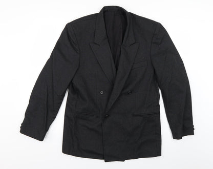Mens UK Size 36 Preworn Regular Grey Suit Jacket