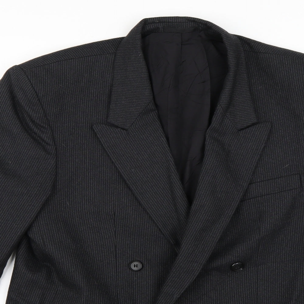 Mens UK Size 36 Preworn Regular Grey Suit Jacket