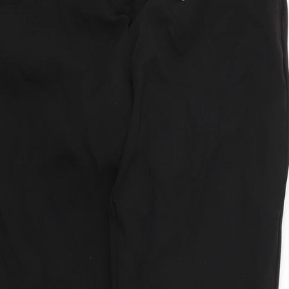 deadiva Womens Black   Trousers  Size 12 L27 in