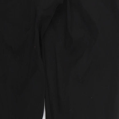 deadiva Womens Black   Trousers  Size 12 L27 in