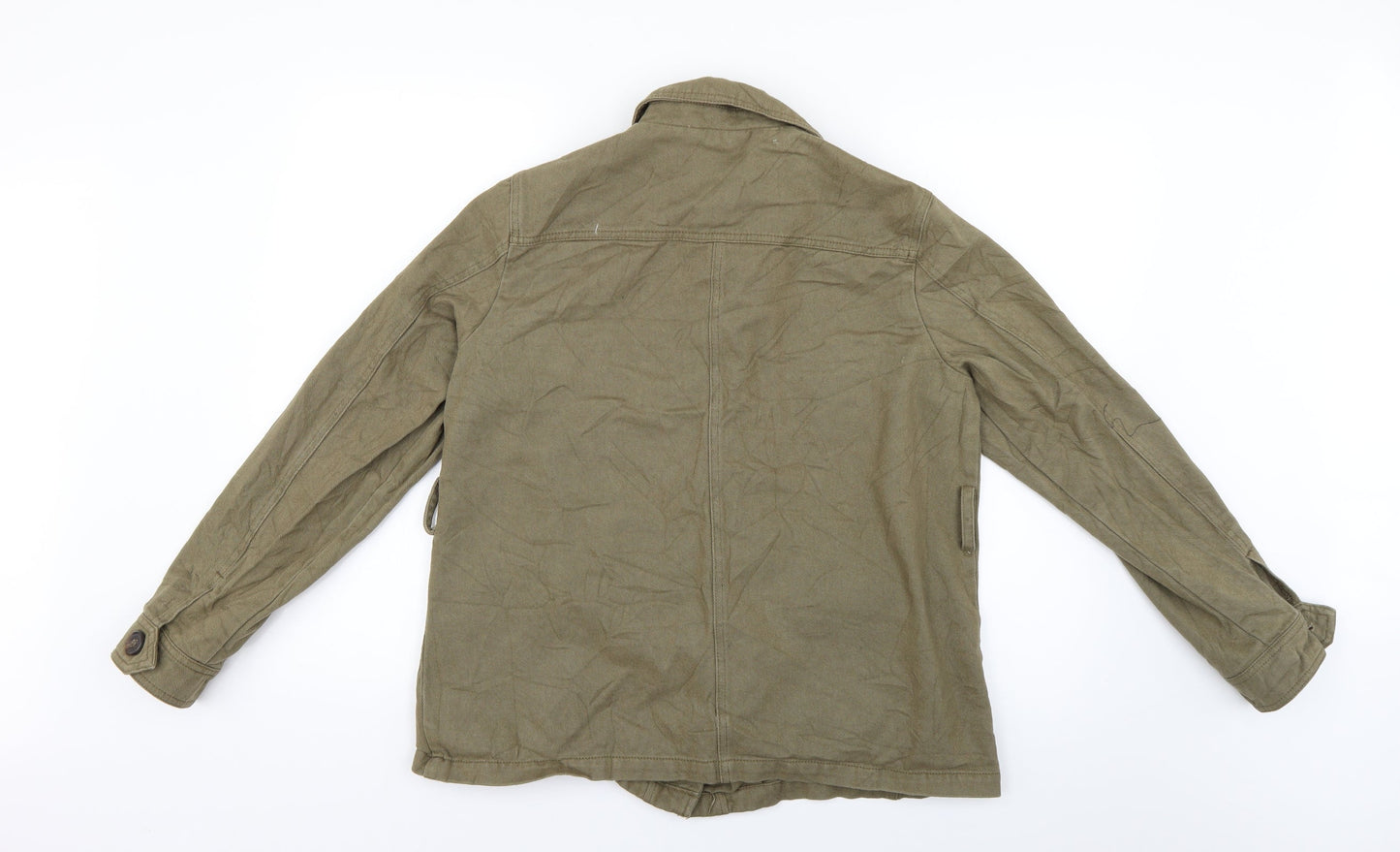 Primark Womens Green   Overcoat Coat Size 12