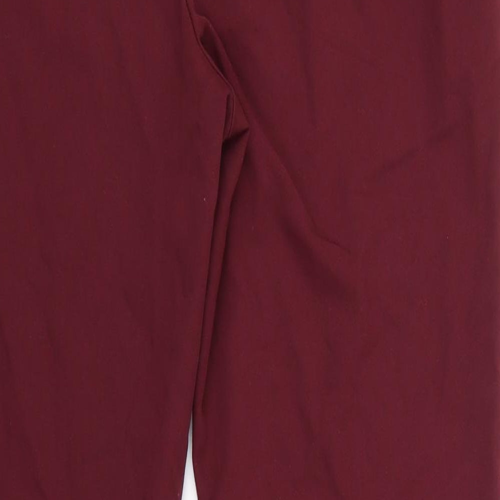 Atmosphere Womens Red   Trousers  Size 10 L26 in