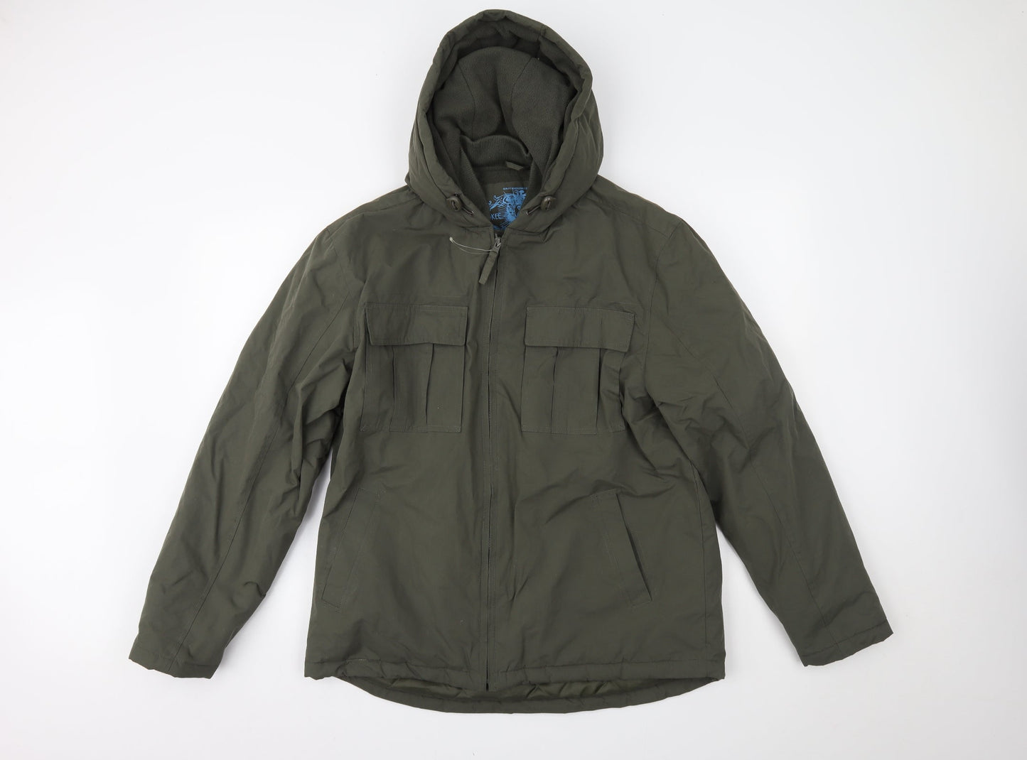 Cherokee Womens Green   Overcoat Coat Size M