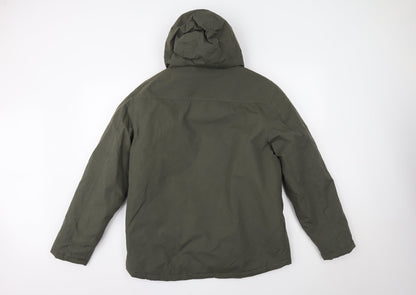 Cherokee Womens Green   Overcoat Coat Size M