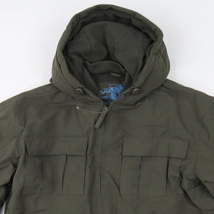 Cherokee Womens Green   Overcoat Coat Size M