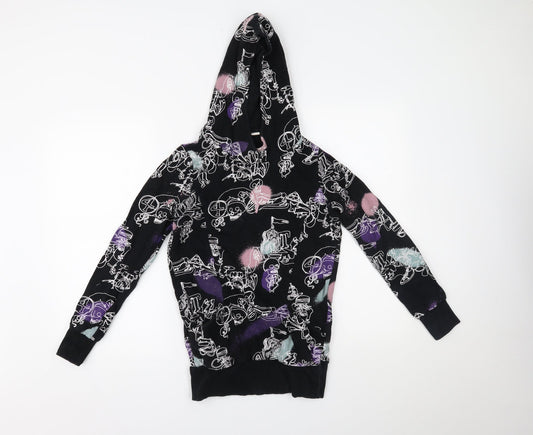 H&M Womens Multicoloured   Pullover Hoodie Size 6