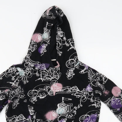 H&M Womens Multicoloured   Pullover Hoodie Size 6