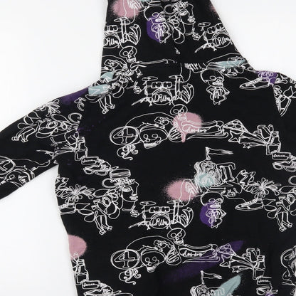 H&M Womens Multicoloured   Pullover Hoodie Size 6