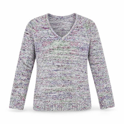 Womens UK Size 8 Preworn Multicoloured Pullover Jumper