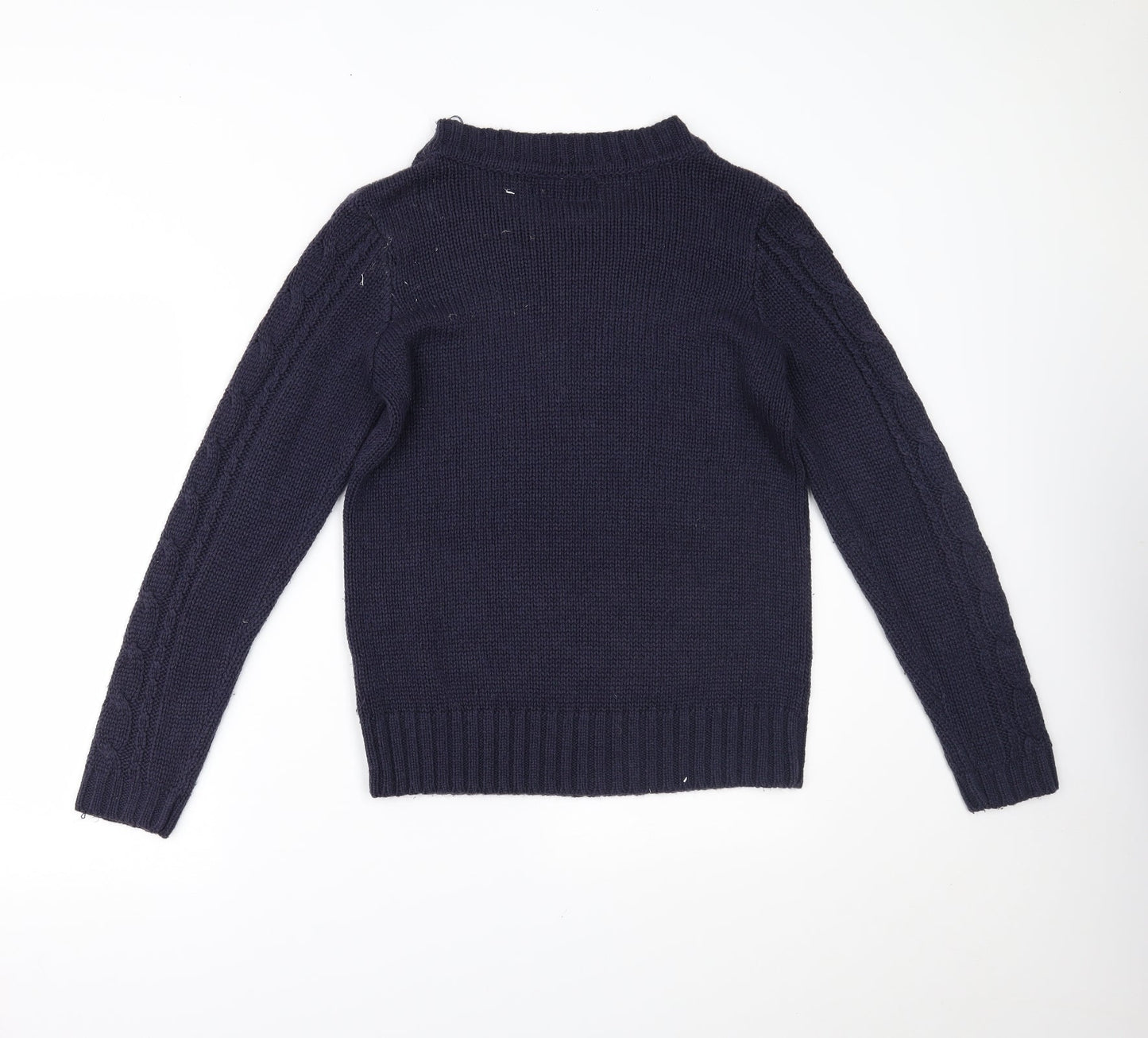 Womens UK Size M Originals Knitwear Blue Pullover Jumper