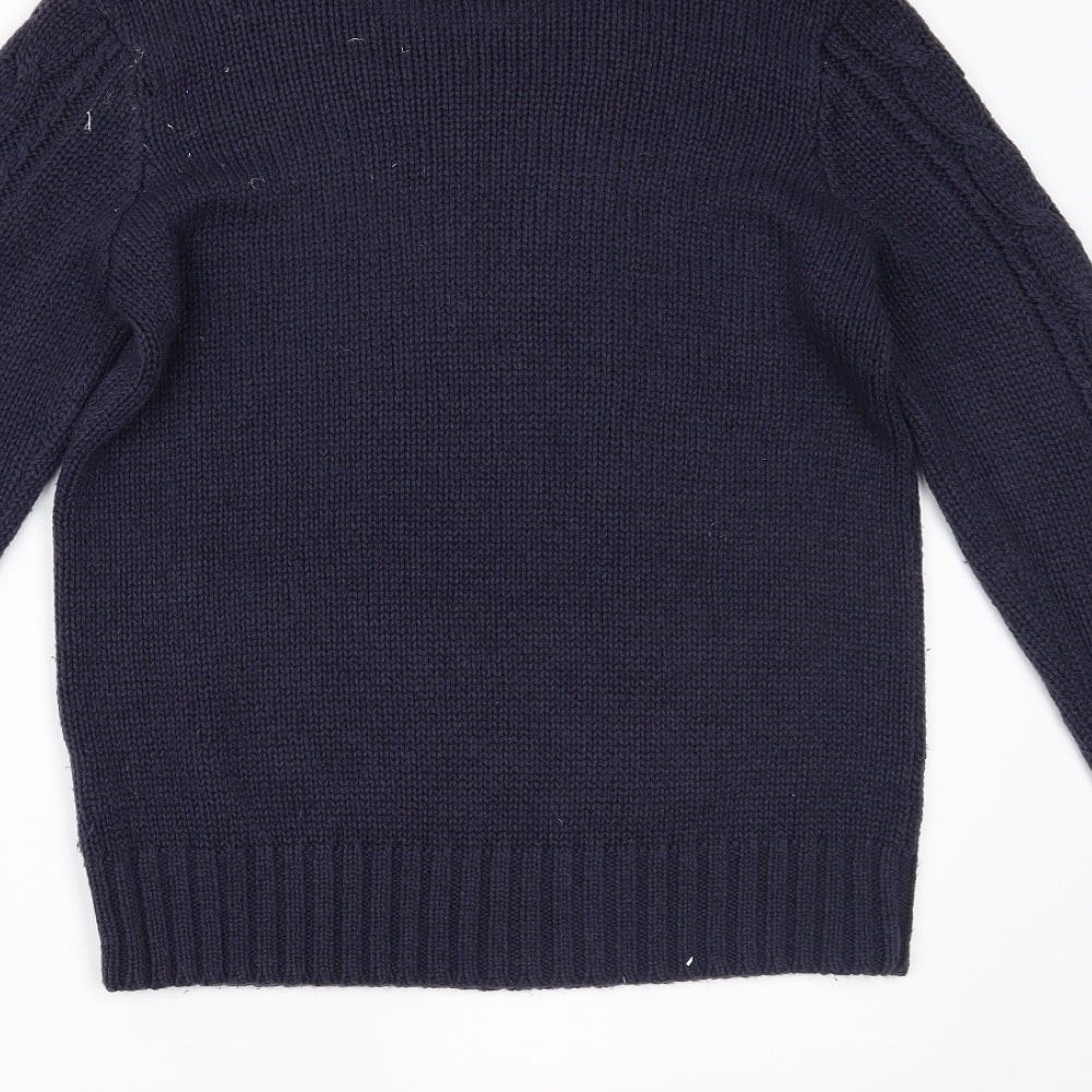 Womens UK Size M Originals Knitwear Blue Pullover Jumper
