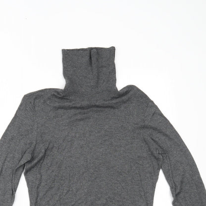Womens UK Size S H&M Grey Basic Blouse