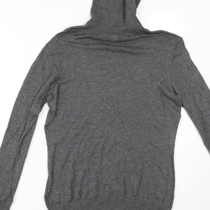 Womens UK Size S H&M Grey Basic Blouse