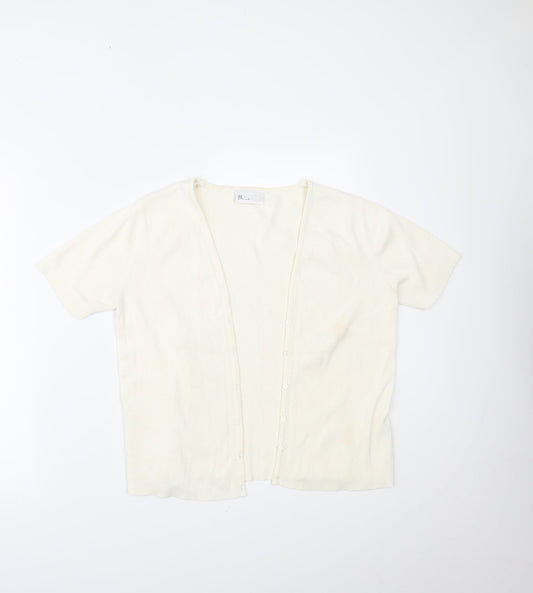 BHS Womens Ivory   Cardigan Jumper Size 12