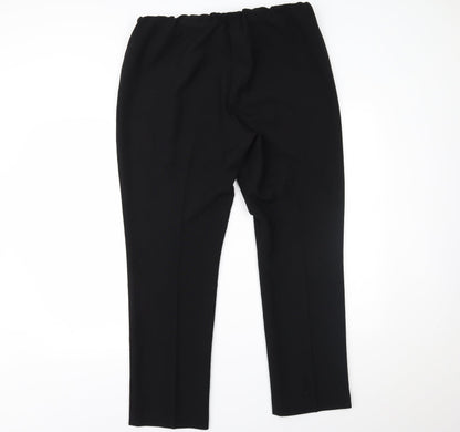 Classic Womens Black   Trousers  Size 16 L28 in