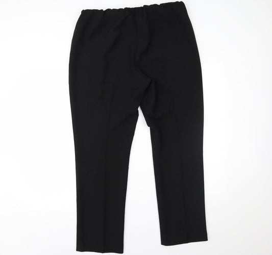 Classic Womens Black   Trousers  Size 16 L28 in