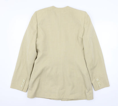 La Boutique Womens Beige   Jacket Blazer Size 12