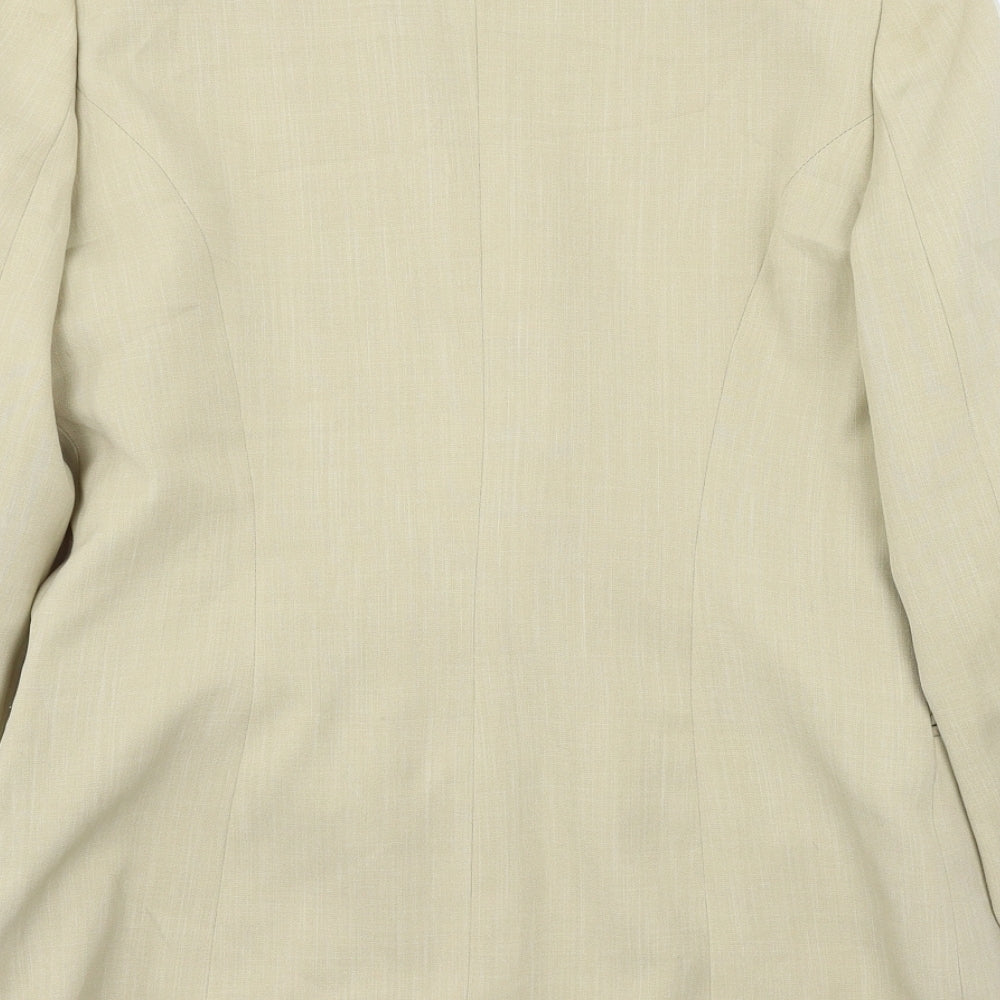 La Boutique Womens Beige   Jacket Blazer Size 12