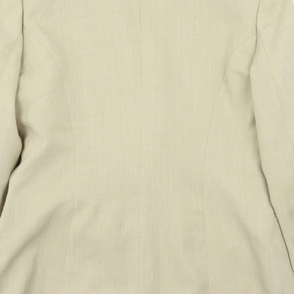 La Boutique Womens Beige   Jacket Blazer Size 12