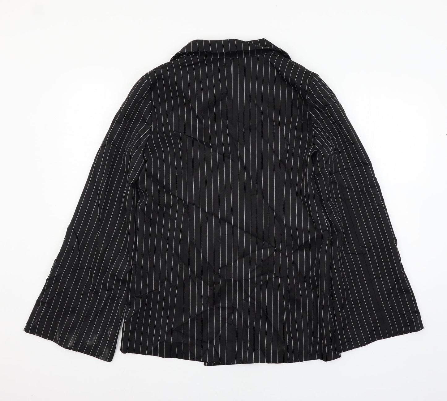 Womens UK Size 8 PRETTYLITTLETHING Black Jacket