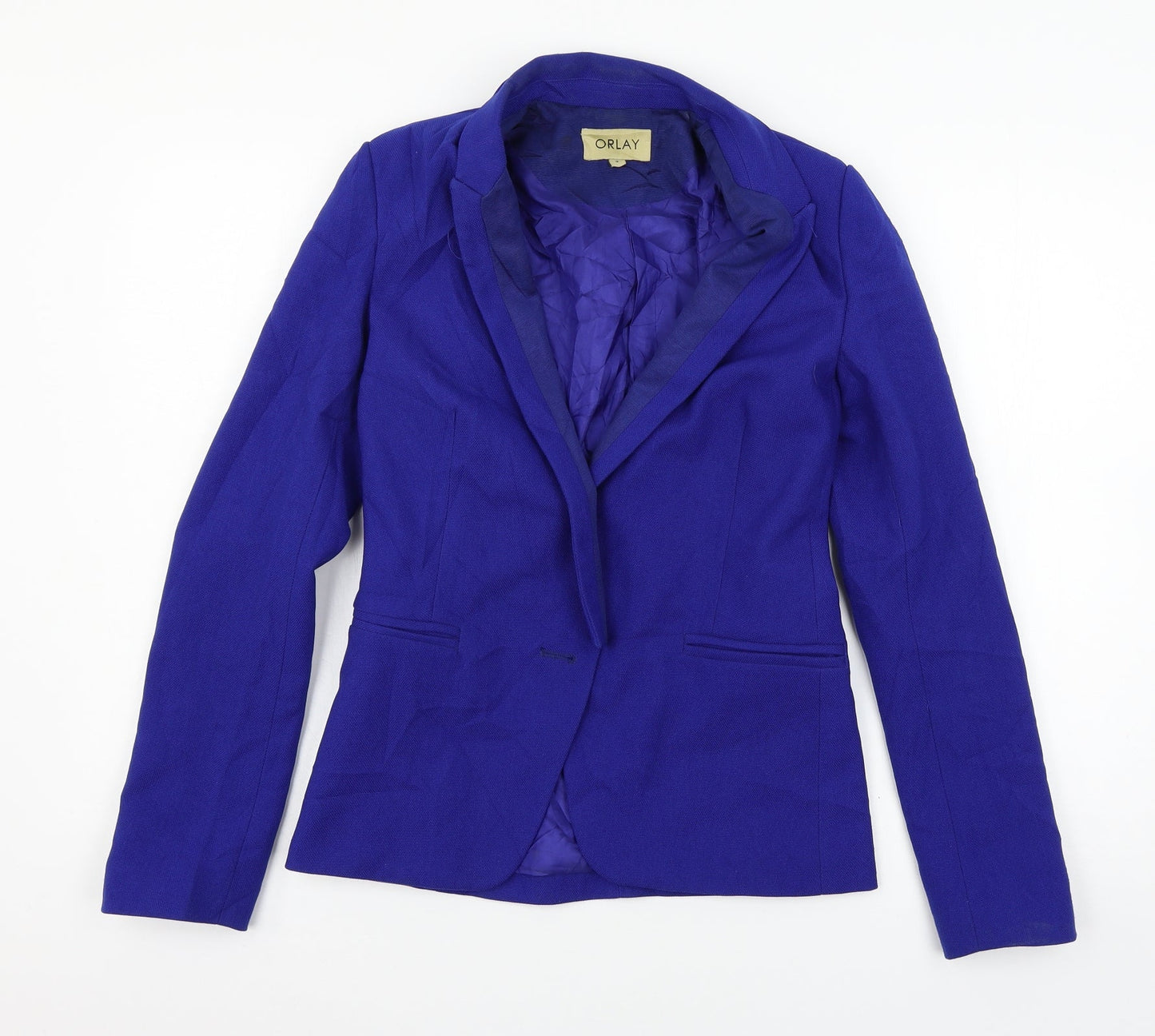 Orlay Womens Blue   Jacket Blazer Size S