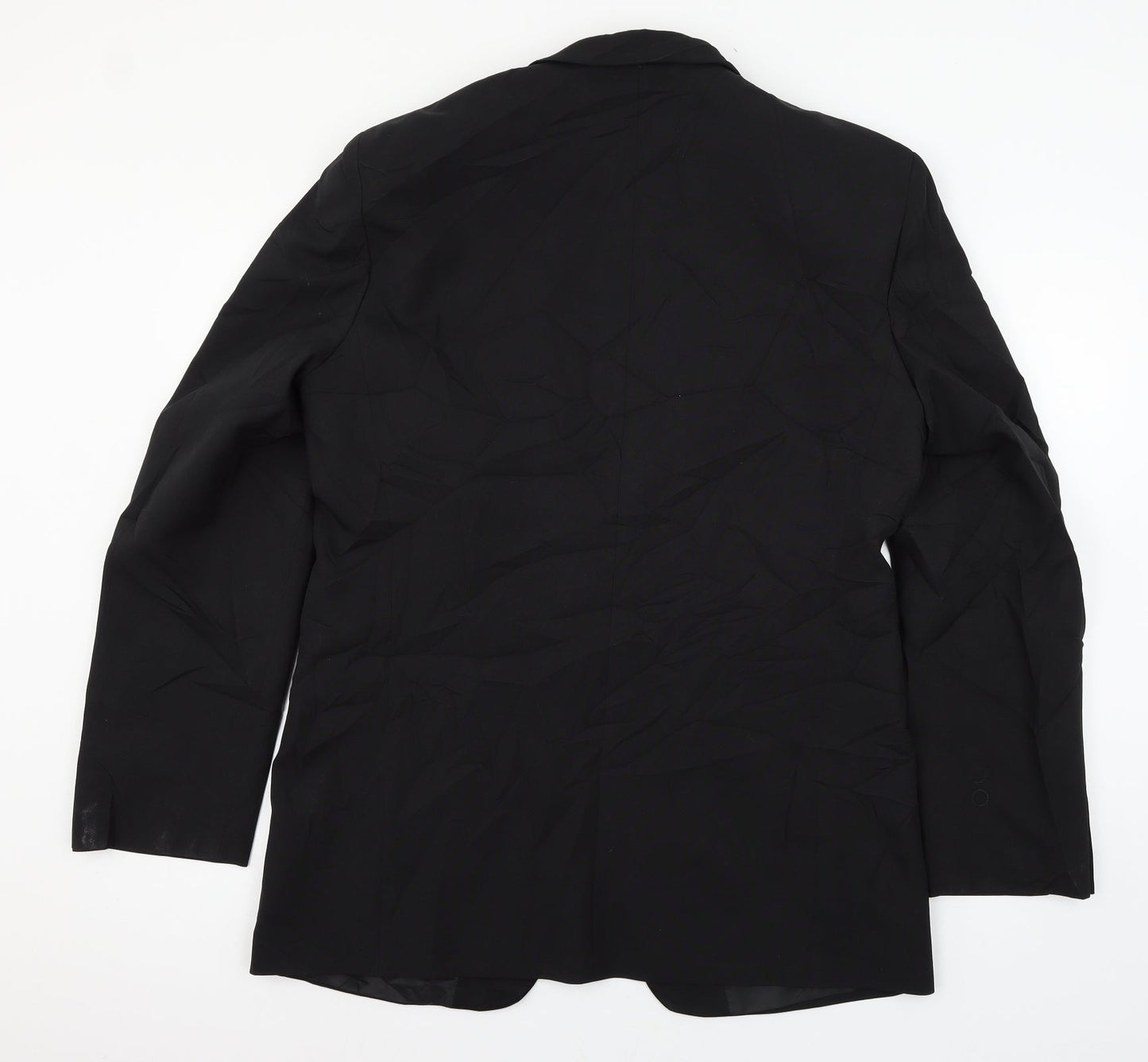 Mens UK Size L C&A Regular Black Suit Jacket