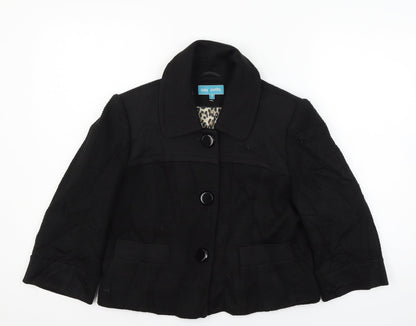Womens UK Size 12 Marks and Spencer Black Jacket