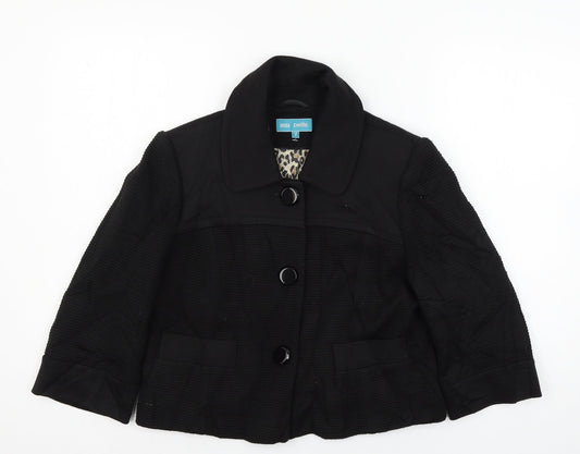 Womens UK Size 12 Marks and Spencer Black Jacket