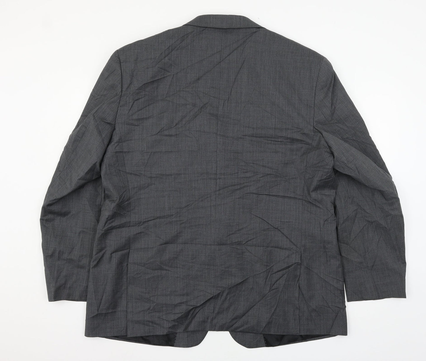 Mens UK Size XL Pierre Cardin Regular Black Suit Jacket