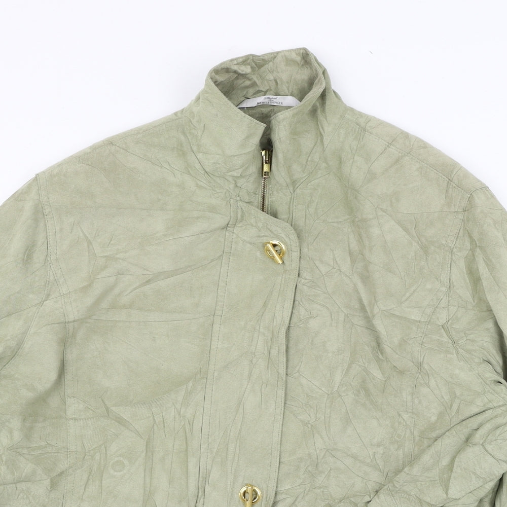 Womens UK Size 18 St Michael Green Jacket