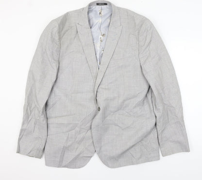 Primark Mens Grey   Jacket Suit Jacket Size XL
