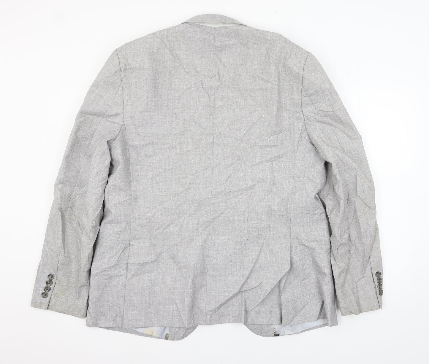 Primark Mens Grey   Jacket Suit Jacket Size XL