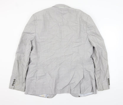 Primark Mens Grey   Jacket Suit Jacket Size XL