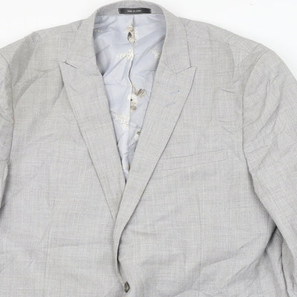 Primark Mens Grey   Jacket Suit Jacket Size XL