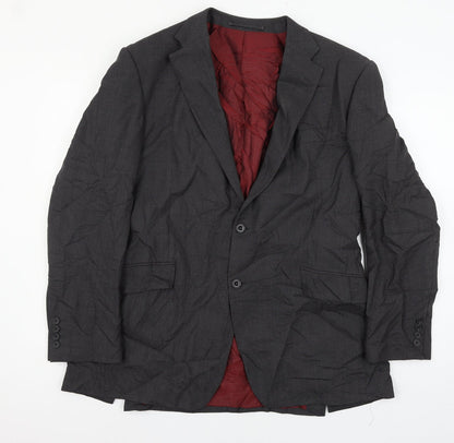 Mens UK Size L Marks and Spencer Regular Grey Suit Jacket
