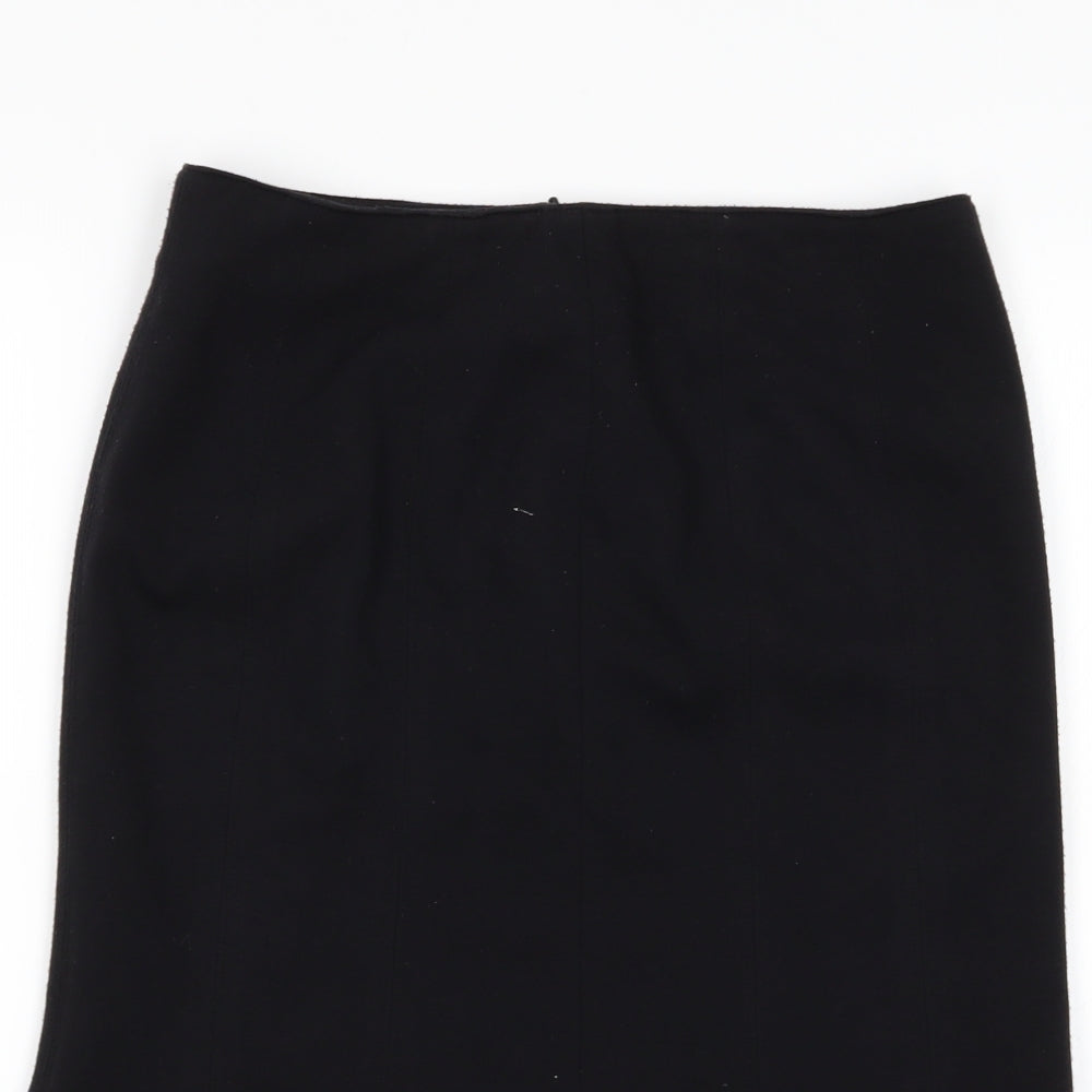 Minuet Womens Black   Trumpet Skirt Size 10
