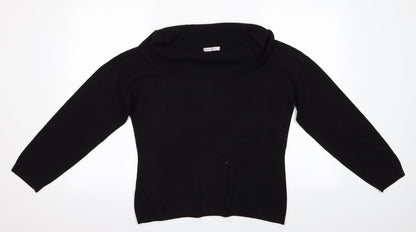 George Womens Black   Pullover Jumper Size S