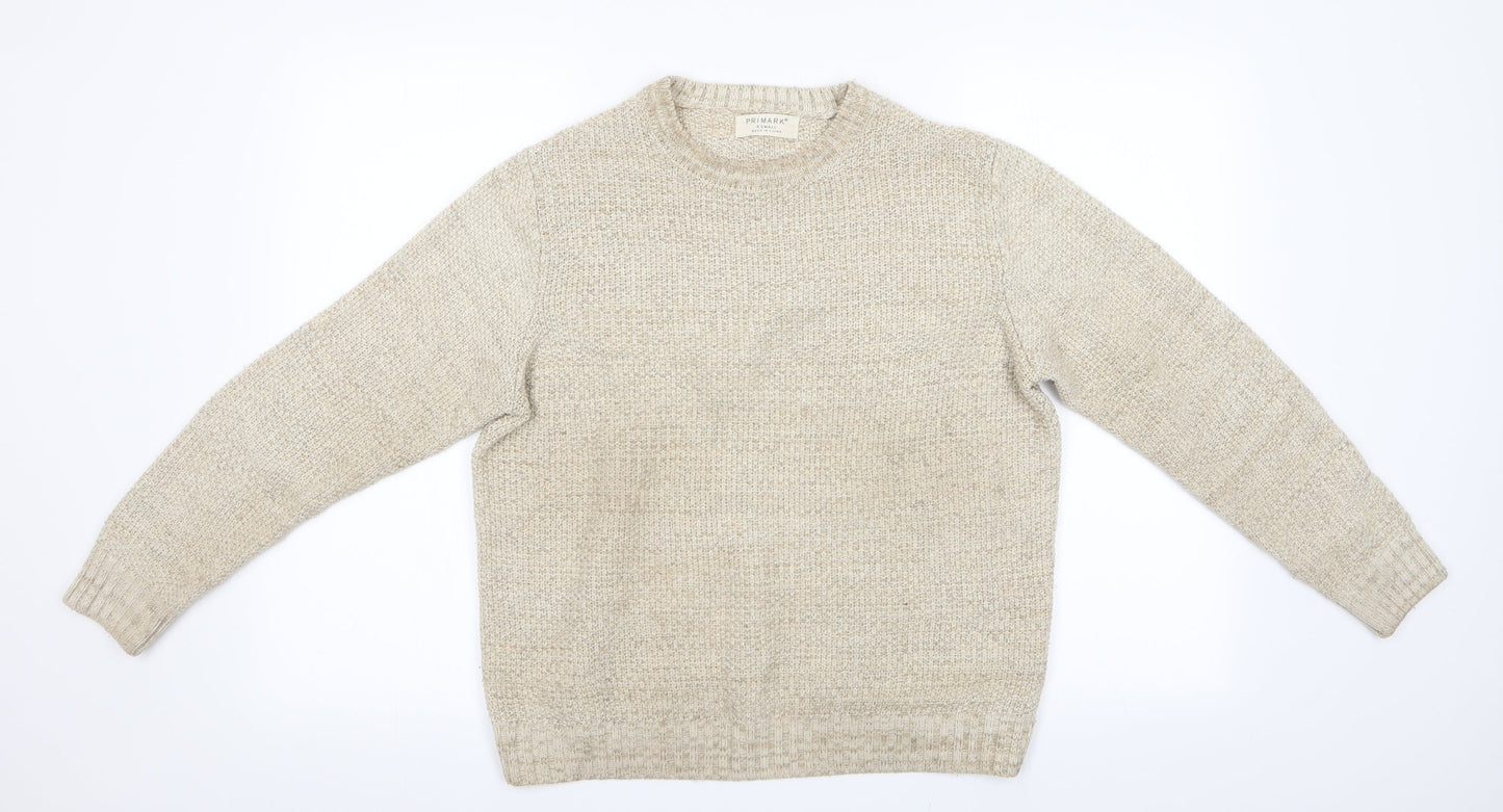 Primark Womens Beige   Pullover Jumper Size XS