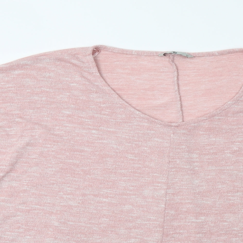 TU Womens Pink  Knit Pullover Jumper Size 14