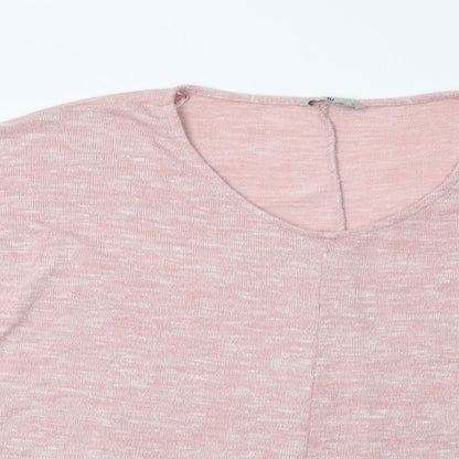 TU Womens Pink  Knit Pullover Jumper Size 14