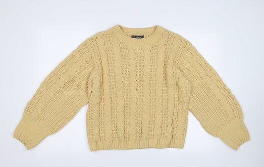 Primark Womens Beige   Pullover Jumper Size S