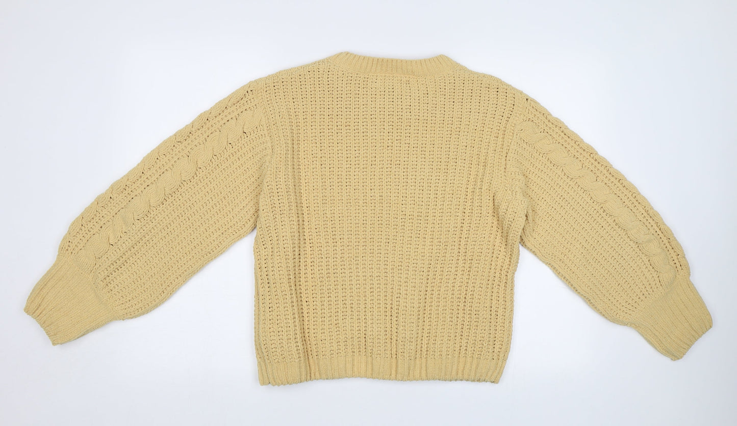 Primark Womens Beige   Pullover Jumper Size S