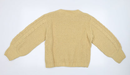 Primark Womens Beige   Pullover Jumper Size S