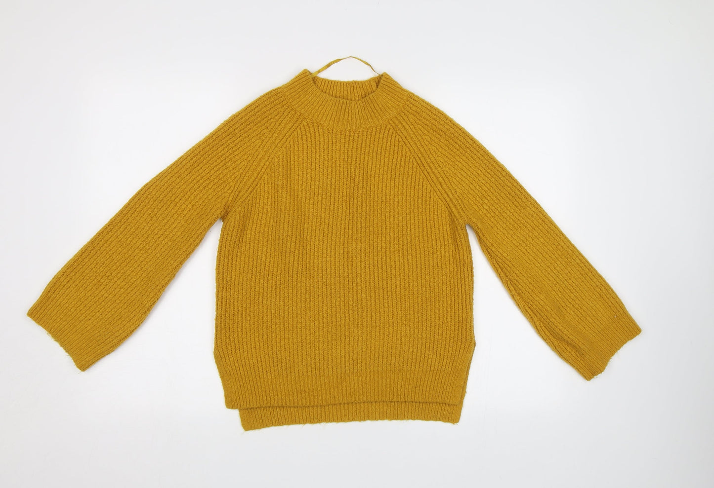 Primark Womens Yellow   Pullover Jumper Size S