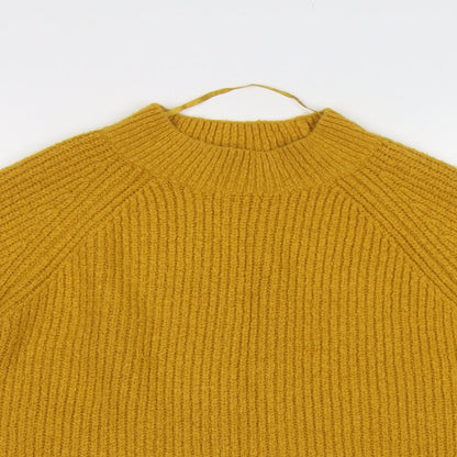 Primark Womens Yellow   Pullover Jumper Size S