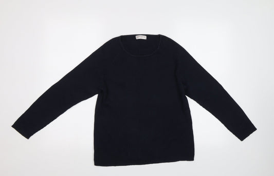 Womens UK Size M Bonmarché Blue Pullover Jumper